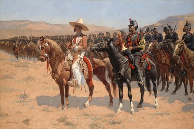 The Mexican Major by Frederic Remington