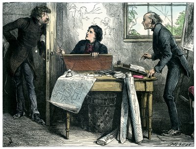 Martin Chuzzlewit by Charles Dickens by Frederick Barnard