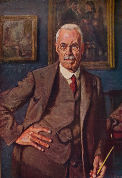 Portrait of the Artist by Frederick Brown