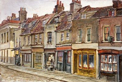 Cable Street, Stepney, London, c. 1830 by Frederick Calvert