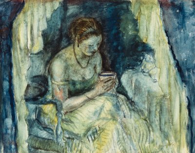 A Cup of Tea by Frederick Carl Frieseke