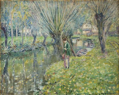 By the River by Frederick Carl Frieseke