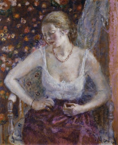 Woman Dressing by Frederick Carl Frieseke