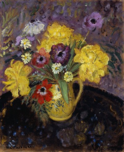 Yellow Tulips by Frederick Carl Frieseke