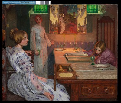 The Close of Day by Frederick Cayley Robinson