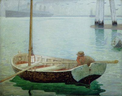 The Outward Bound by Frederick Cayley Robinson