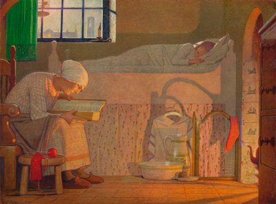 The Word by Frederick Cayley Robinson