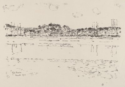 Inner Harbor by Frederick Childe Hassam