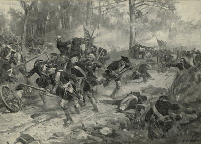 The Battle of Eutaw Springs by Frederick Coffay Yohn