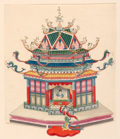 Design for a Chinese Pavilion by Frederick Crace