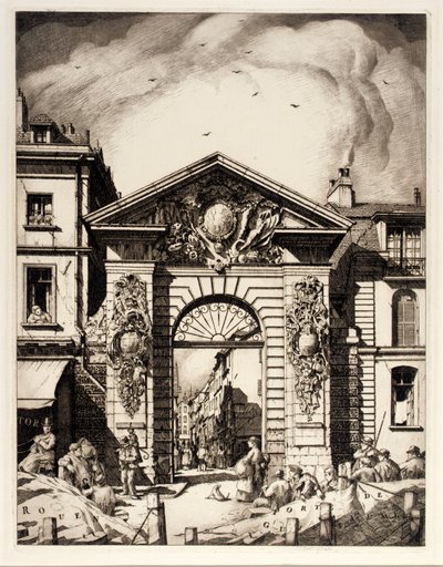 Rouen, Porte de Guillaume by Frederick G. Hall