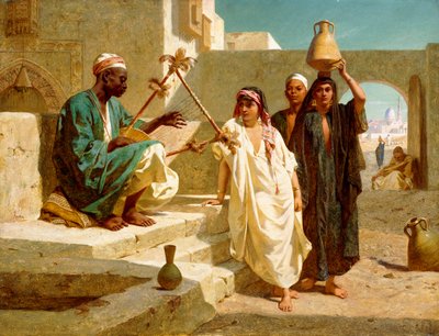The Song of the Nubian Slave by Frederick Goodall
