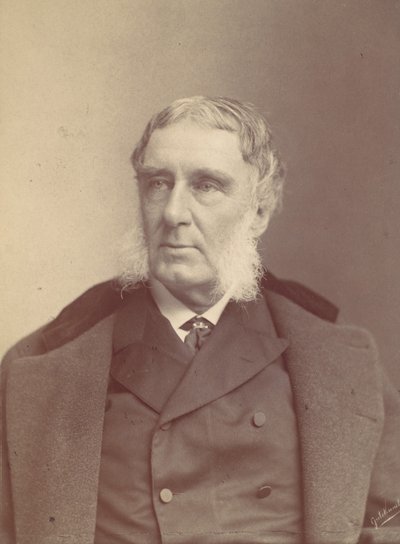 Man with Side Whiskers, 1870s-80s by Frederick Gutekunst