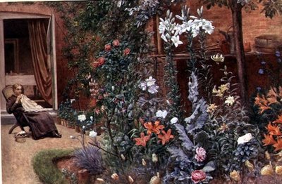 A Garden Border by Frederick Hamilton Jackson