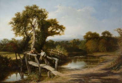 Worcestershire Scenery in Autumn, 1843 by Frederick Henry Henshaw