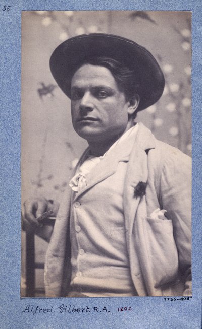 Alfred Gilbert, 1892 by Frederick Hollyer