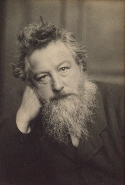 Portrait of William Morris by Frederick Hollyer
