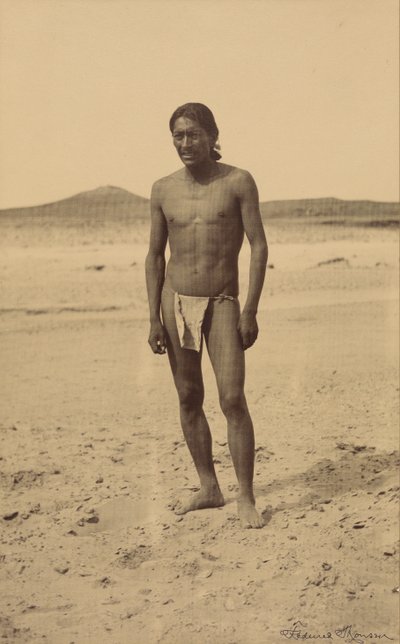 Native American Man by Frederick I. Monsen