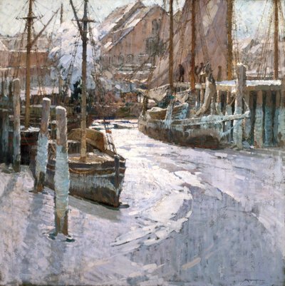 Ice Bound Vessels by Frederick John Mulhaupt