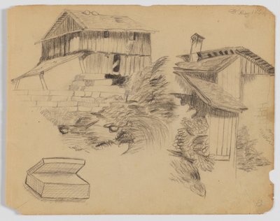 Sketchbook page by Frederick Krieg