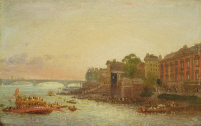 Somerset House, London, c.1820-30 by Frederick Nash