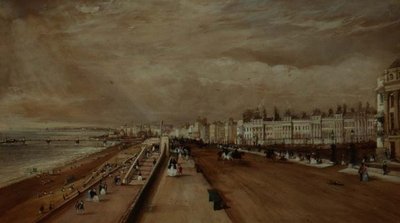 The Seafront, Brighton by Frederick Nash