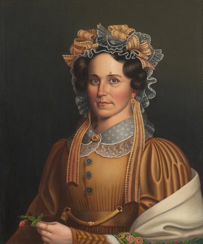 Lady in Brown, c. 1855 by Frederick R. Spencer