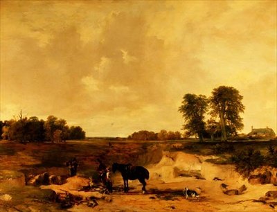 The Rabbit Warren by Frederick Richard Lee