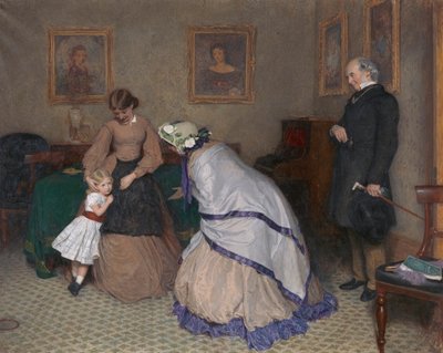 Strange Faces by Frederick Walker