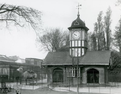 The Camel House, London Zoo by Frederick William Bond