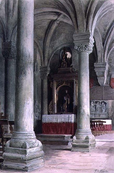 The Chapel of St. Eucharius, Nuremberg by Frederick William Burton