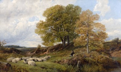 Woodland Scene by Frederick William Hulme