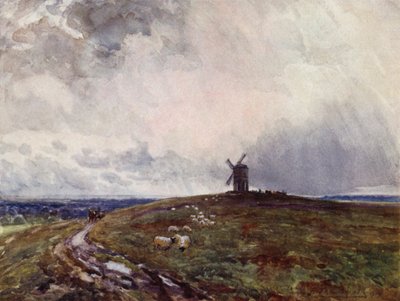 Chesterton Mill by Frederick William Newton Whitehead