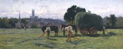 Raking the Hay by Frederick William Newton Whitehead