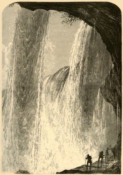 Under the Falls, Canada Side by Frederick William Quartley