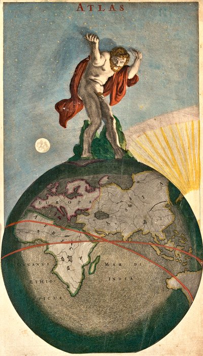 Atlas by Frederik De Wit by Frederick de Wit