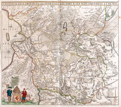 Drenthe, Overijssel, Netherlands by Frederick de Wit