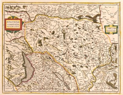 Franche-Comté, France by Frederick de Wit