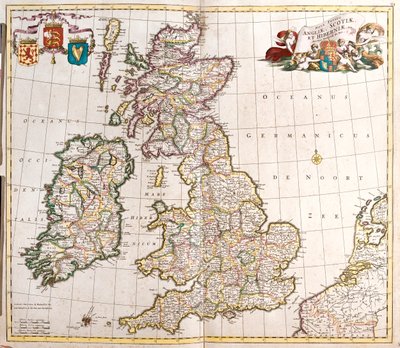 Great Britain and Ireland by Frederick de Wit