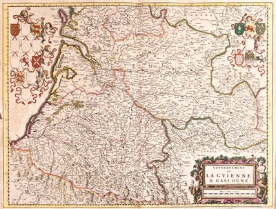 Guyenne, Gascony, France by Frederick de Wit