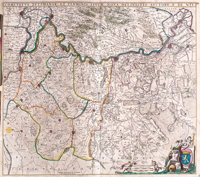Overijssel, Gelderland, Netherlands by Frederick de Wit