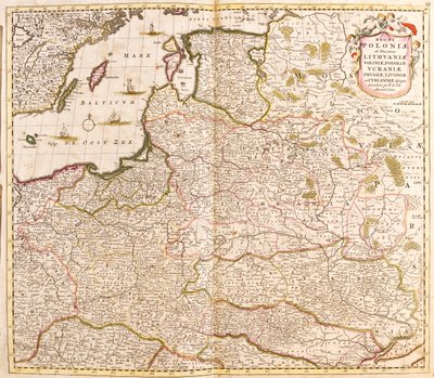 Poland, Estonia, Latvia by Frederick de Wit