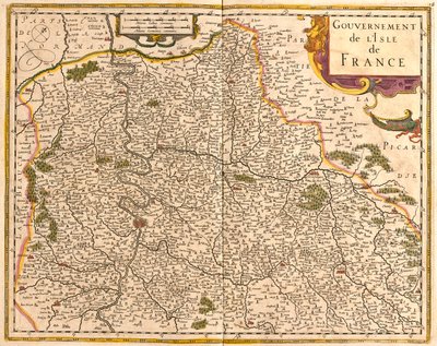 Île-de-France, France by Frederick de Wit