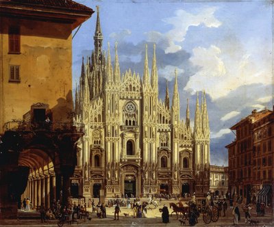 Milan, Piazza del Duomo by Frederico Moja