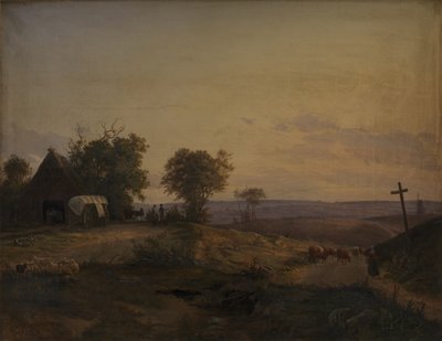 View of the District near Segeberg, Germany by Frederik Rohde