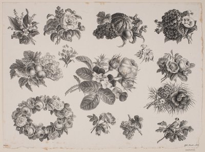 Flower Motifs by Frederik Schepelern