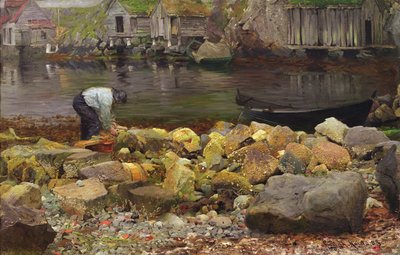 By the Fisher Shack by Fredrik Kolstoe