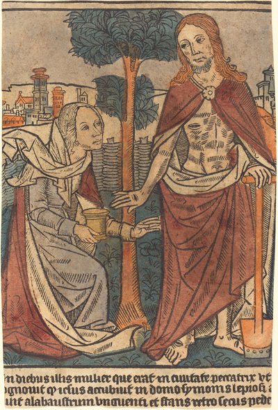 Christ Appearing to Mary Magdalene by French 15th Century