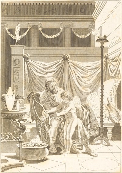 Another imitation: Love wets by French 18th Century