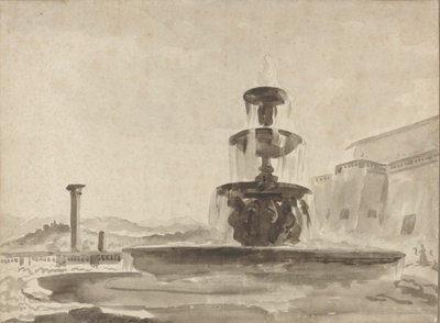 The Fountain by French 18th Century